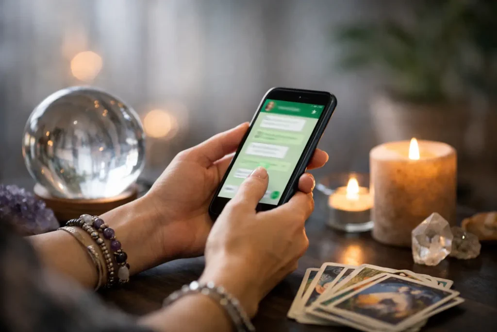 Consulta de videncia por WhatsApp con claridad