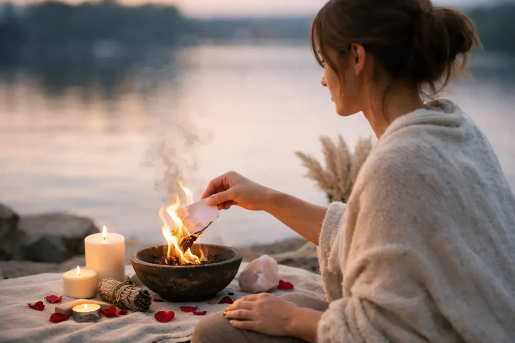 Ritual para cerrar ciclos amorosos y sanar