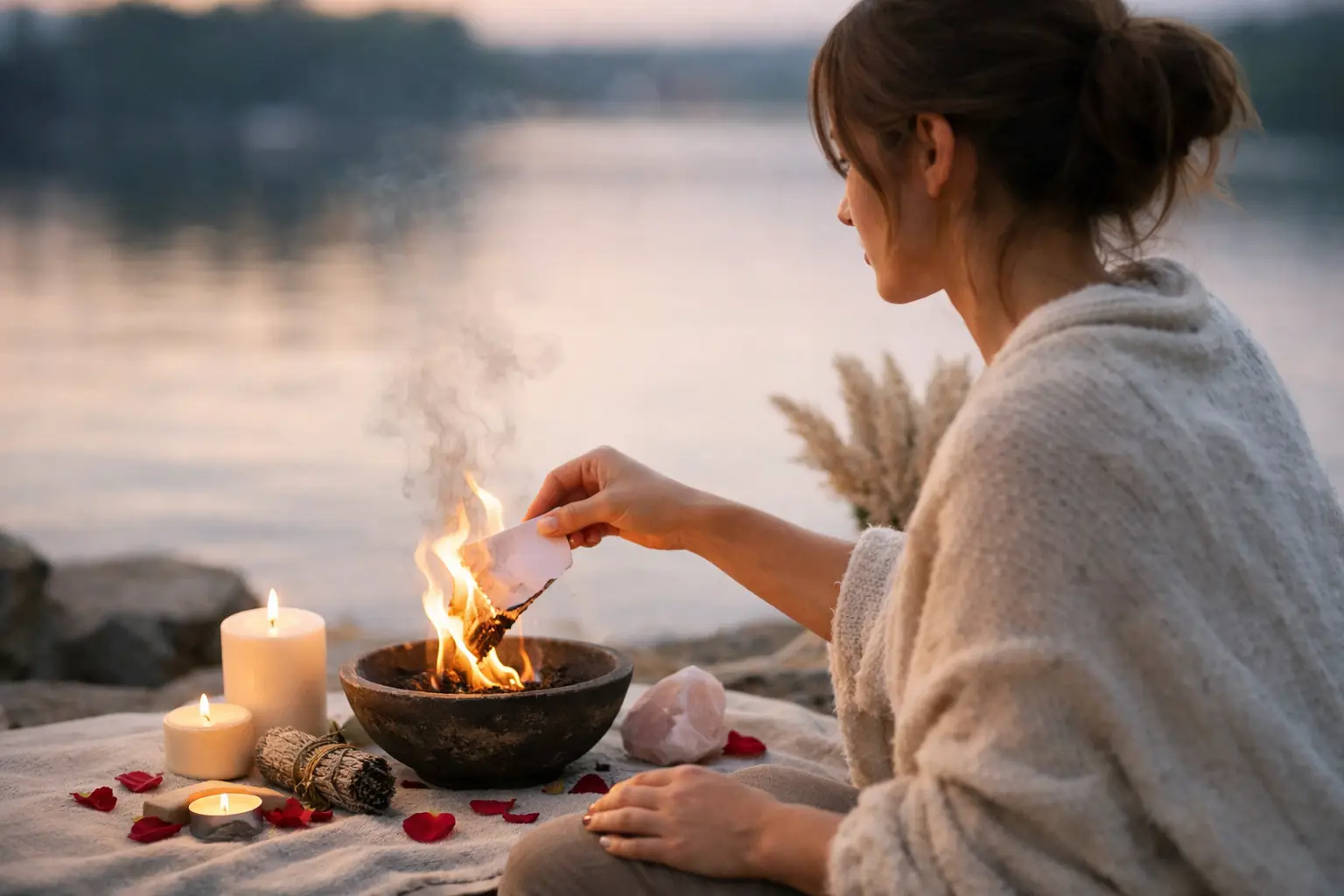 Ritual para cerrar ciclos amorosos y sanar