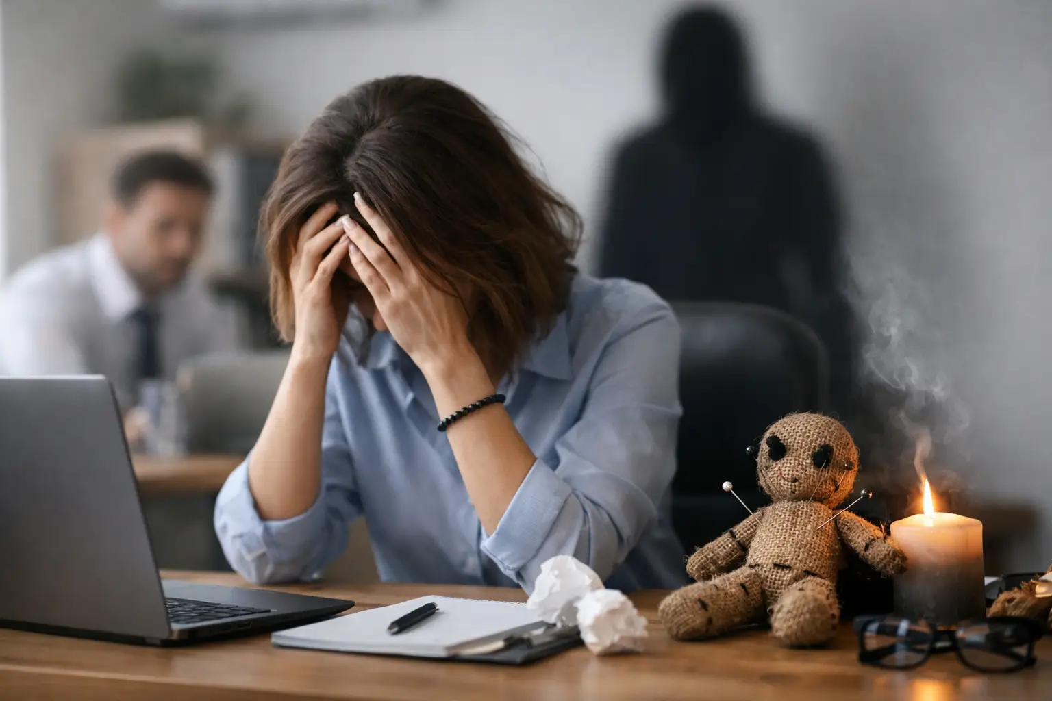 Señales de maleficio en el trabajo y qué hacer