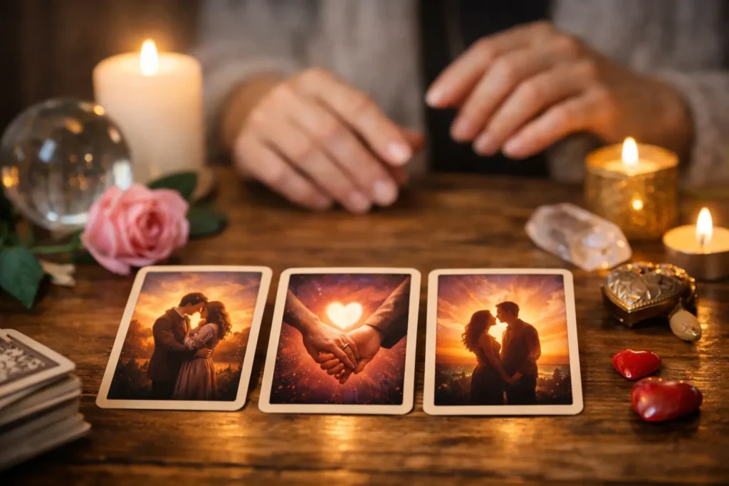 Tarot pasado presente y futuro para el amor