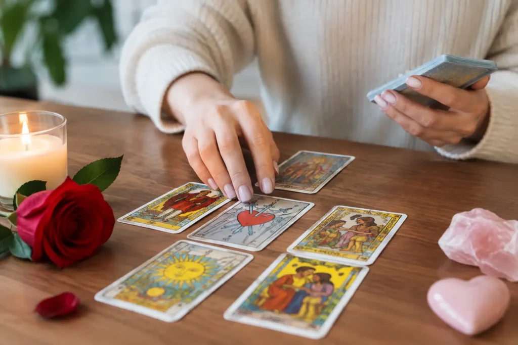 Significado de las cartas del tarot en el amor